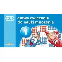 Epideixis PUS Łatwe ćwiczenia do nauki mnożenia 1 - Epideixis - Podręczniki dla szkół podstawowych - miniaturka - grafika 1