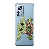 Etui i futerały do telefonów - ERT GROUP etui na telefon Xiaomi 12 PRO, case oryginalny i oficjalnie licencjonowany przez Star Wars, wzór Baby Yoda 014, optymalnie dopasowane, plecki z TPU częściowo przeźroczyste - miniaturka - grafika 1