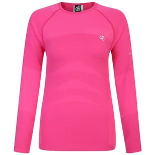Damska koszulka Dare 2b In The ZoneII L/S Rozmiar: M / Kolor: różowy - Koszulki sportowe damskie - miniaturka - grafika 1
