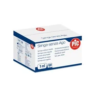 Meble i wyposażenie gabinetów medycznych - SIROWA Pic strzykawka 1ml z igłą 0,4x12,7mm G27 tuberkulinowa x 100 szt |  OD 199 PLN! - miniaturka - grafika 1