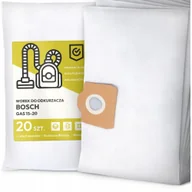 Worki do odkurzaczy - 20x Worek do Odkurzacza Bosch Gas 15-20 Syntetyczny Tekstylny Pojemny Worki - miniaturka - grafika 1