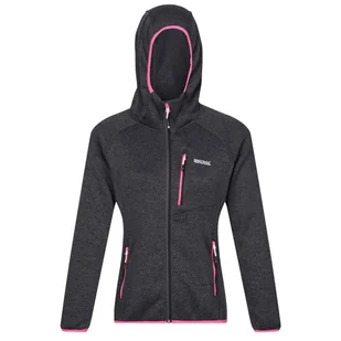 Bluza damska Regatta Wms Hood Newhill Rozmiar: S / Kolor: szary/różówy - Bluzy sportowe damskie - miniaturka - grafika 1