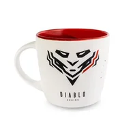 Kubki - DIABLOCHAIRS Kubek Diablo Chairs biało-czerwony - miniaturka - grafika 1