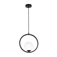 Lampy sufitowe - Milagro Lampa wisząca Boston 1 Czarny MLP5593 - MLP5593 - miniaturka - grafika 1