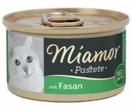 Mokra karma dla kotów - MIAMOR - Pastete bażant dla kota puszka 85g - miniaturka - grafika 1