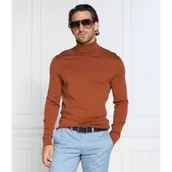 Swetry męskie - Calvin Klein Wełniany golf | Slim Fit - miniaturka - grafika 1