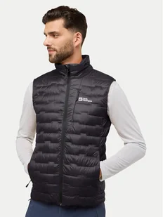 Jack Wolfskin Kamizelka Passamani A61840 Szary Regular Fit - Odzież trekkingowa męska - miniaturka - grafika 1