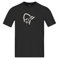 Koszulki sportowe męskie - Koszulka męska Norrona 29 cotton viking T-shirt Rozmiar: L / Kolor: czarny - miniaturka - grafika 1