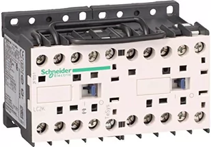 Schneider Electric Stycznik nawrotny miniaturowy I=9A [AC-3] styk pom 1NC nap cewki 48 V AC LC2K0901E7 LC2K0901E7 - Silniki elektryczne i akcesoria - miniaturka - grafika 1