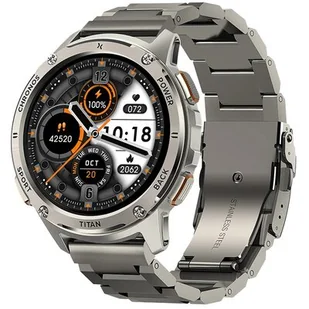 Maxcom FW110 Titan Chronos Srebrny - Smartwatch - miniaturka - grafika 1