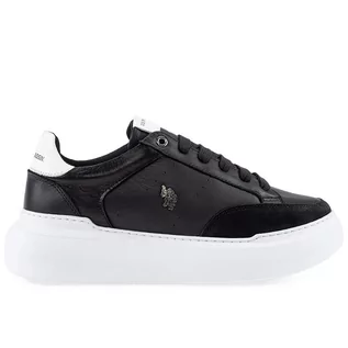 Buty sportowe damskie - Buty U.S. Polo Assn. ARTIDE001W/BLS1-BLK - czarne - grafika 1