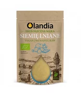 Mąka - Siemię lniane mielone odtłuszczone, mąka z lnu, BIO, 400 g, Olandia - miniaturka - grafika 1