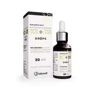 Witaminy i minerały dla sportowców - LABORELL Naturalna Witamina K2+D3 Forte Drops 30ml - miniaturka - grafika 1