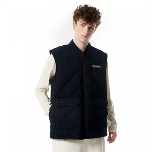 Męski bezrękawnik puchowy pikowany Columbia Men's Rad Padded Vest - czarna - COLUMBIA - Kamizelki męskie - miniaturka - grafika 1