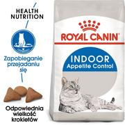 Sucha karma dla kotów - Royal Canin Indoor Appetite Control 2 kg - miniaturka - grafika 1