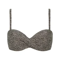 Stroje kąpielowe - Góra od stroju kąpielowego Beachlife w cętki bardotka-S - miniaturka - grafika 1