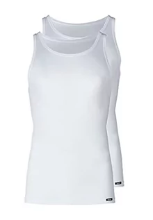 Koszulki męskie - Skiny Koszulka męska Collection Tank Top 2-pak podkoszulek, biała (White 0500), (rozmiar producenta: XX-Large) - grafika 1
