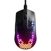 Myszki - SteelSeries mysz gamingowa Aerox 3 czarna 62599 - miniaturka - grafika 1