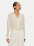Koszule damskie - Vero Moda Koszula AWARE Haisley 10298497 Beżowy Regular Fit - miniaturka - grafika 1