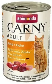 Animonda Cat Carny Adult wołowina i kurczak 400g - Mokra karma dla kotów - miniaturka - grafika 1