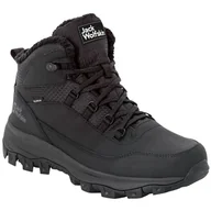 Kalosze męskie - Męskie buty zimowe Jack Wolfskin Everquest Texapore Mid Rozmiar butów (UE): 44,5 / Kolor: czarny - miniaturka - grafika 1