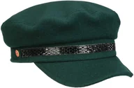 Czapki dla dzieci - Czapka Newsboy Damski Kendy by Mayser, ciemnozielony, L (59-60 cm) - miniaturka - grafika 1