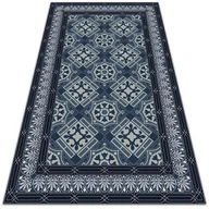 Dywany zewnętrzne - Tarasowy dywan zewnętrzny Granatowa talavera 60x90 cm - miniaturka - grafika 1