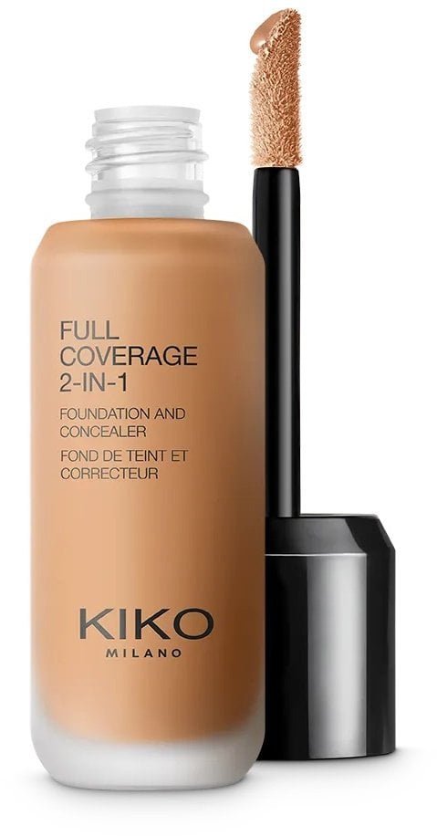 KIKO Milano Full Coverage 2-In-1 Foundation & Concealer mocno kryjący podkład i korektor 2 w 1 NG100 Neutral Gold 100 25ml