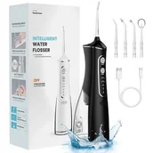 Irygatory do zębów - EXTRALINK BEAUTY SMARTLIFE INTELLIGENT WATER FLOSSER L8 BLACK - miniaturka - grafika 1