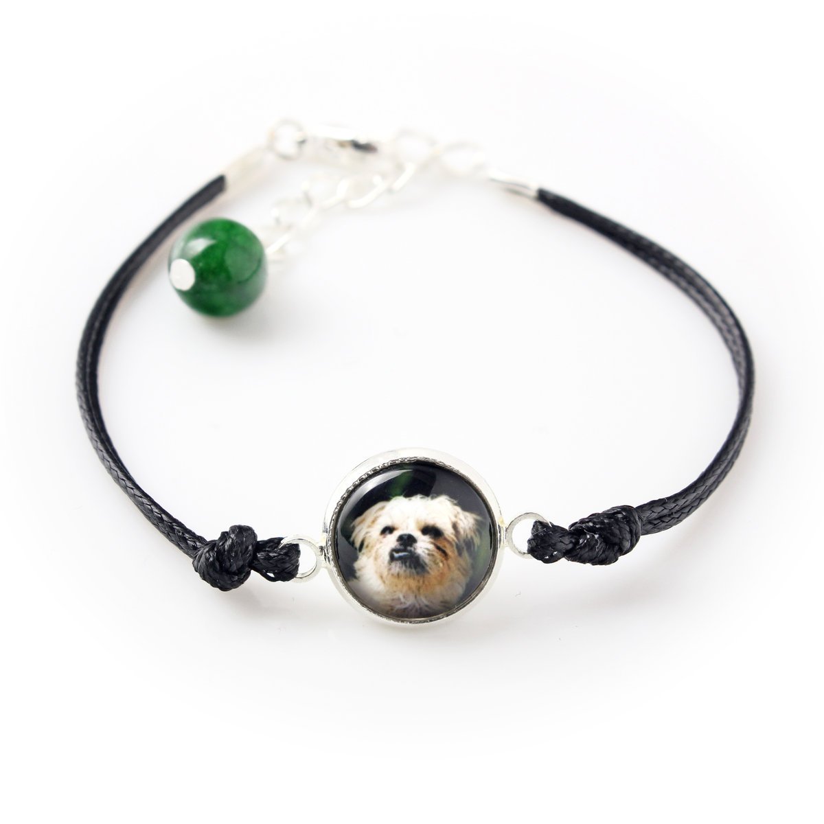 Gryfonik brukselski, Griffon bruxellois - bransoletka z twoim zdjęciem handmade, wyjątkowa biżuteria marki Art-Dog