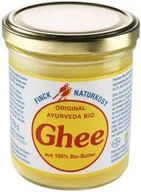 Olej spożywczy - Finck Ayurveda GHEE (masło klarowane) MASŁO KLAROWANE BIO 220 g- - miniaturka - grafika 1