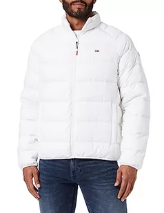 Tommy Jeans Męska kurtka puchowa TJM Light, biały, L - Kurtki męskie - miniaturka - grafika 1
