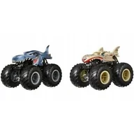 Samochody i pojazdy dla dzieci - Mattel HW Monster Trucks Pojazd 1:64 2-pak FYJ64 - miniaturka - grafika 1