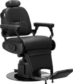 Fotele fryzjerskie - Activeshop Fotel Barberski elektryczny Gabbiano Duke Czarny - miniaturka - grafika 1