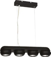 Lampy sufitowe - Lampa wisząca Milagro ledowa nowoczesna czarny ML219 - miniaturka - grafika 1