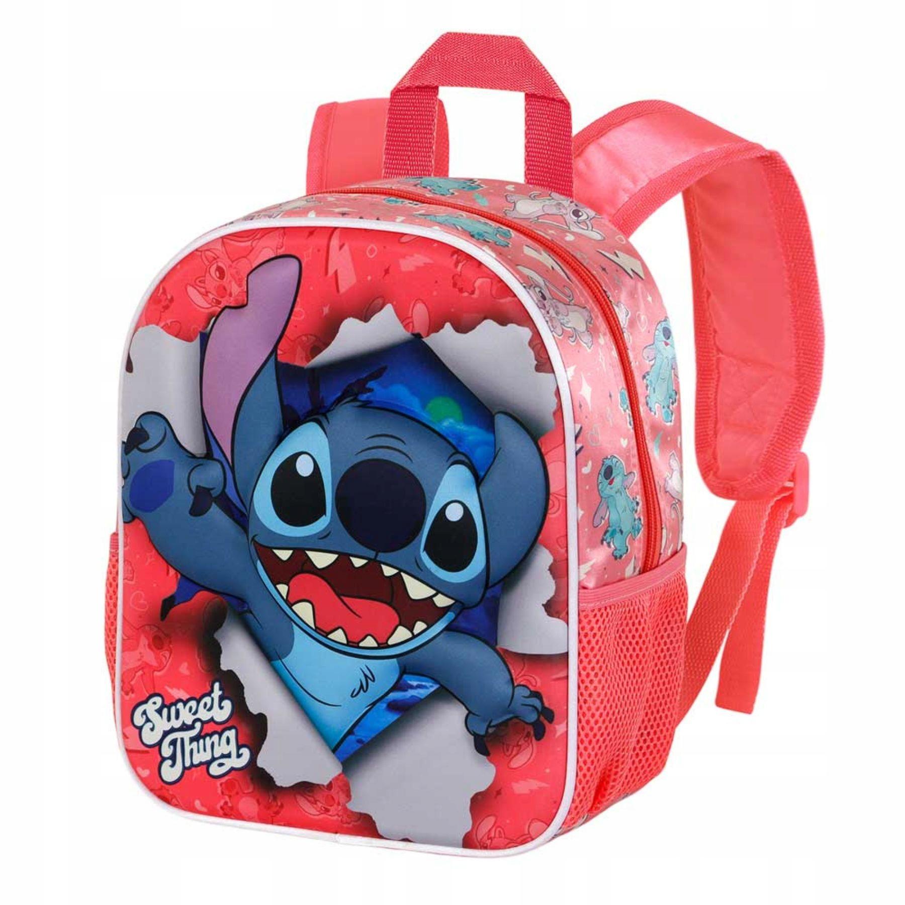 Trójwymiarowy Plecak Stitch Plecak 3D Do Przedszkola Plecak Lilo I Stitch