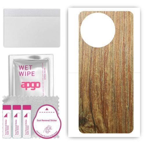 folia naklejka skórka strukturalna na TYŁ do Realme C67 - Drewno Sosna Antyczna - apgo SKINS