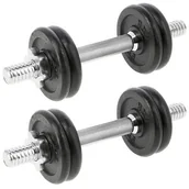 Hantle i ciężarki - Zestaw hantli HMS SG02 (2 x 7 kg) - miniaturka - grafika 1