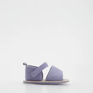 Reserved Reserved - Skórzane sandały - Niebieski - Buciki dla niemowląt - miniaturka - grafika 1