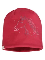 Czapeczki dla niemowląt - MaxiMo Czapka beanie w kolorze czerwonym - miniaturka - grafika 1