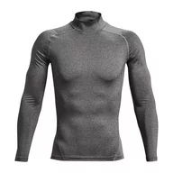 Koszulki sportowe męskie - Koszulka fitness męska Under Armour Ua Hg Armour Comp Mock z długim rękawem - miniaturka - grafika 1