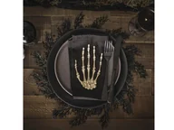 Halloween - Podstawki pod talerz z czarnymi gałązkami - 40 cm - 4 szt. - miniaturka - grafika 1