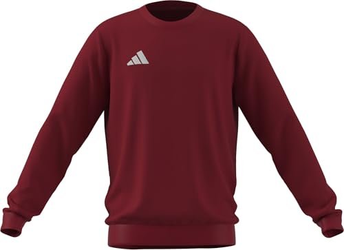 adidas uniseks-kind Entrada26 Sweat Top Kids, team power red 2/white, 7-8 Years