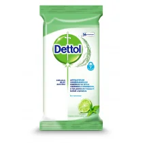 Dettol Dettol Antibacterial Lime & Mint Cleansing Surface Wipes 36 szt Żel antybakteryjny - Dezynfekcja - miniaturka - grafika 3