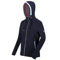 Bluzy damskie - Regatta Damska bluza z kapturem Ramana Coolweave bawełniany polar, granatowy, 12 - miniaturka - grafika 1