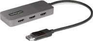 Adaptery i przejściówki - Adapter USB StarTech Adap StarTech 3 Port DP MST Hub 3x HDMI 4K 60Hz - miniaturka - grafika 1