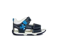 Buty dla chłopców - Geox Niemowlęta B TAPUZ Boy Sandal, Navy/LT Blue, 22 EU, Navy Lt Blue, 22 EU - miniaturka - grafika 1