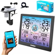 Stacje pogodowe - Bezprzewodowa Stacja Pogody Pogodowa Higrometr Barometr Budzik Wifi - miniaturka - grafika 1