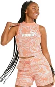Koszulki i topy damskie - Koszulka sportowa damska Puma Floral Vibes r.XS T-shirt Stylowy Letni Top - miniaturka - grafika 1