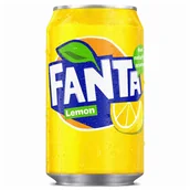 Napoje gazowane - Napój gazowany FANTA Lemon 330ml - miniaturka - grafika 1